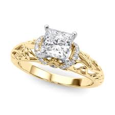 princess cut diamond engagement ring
