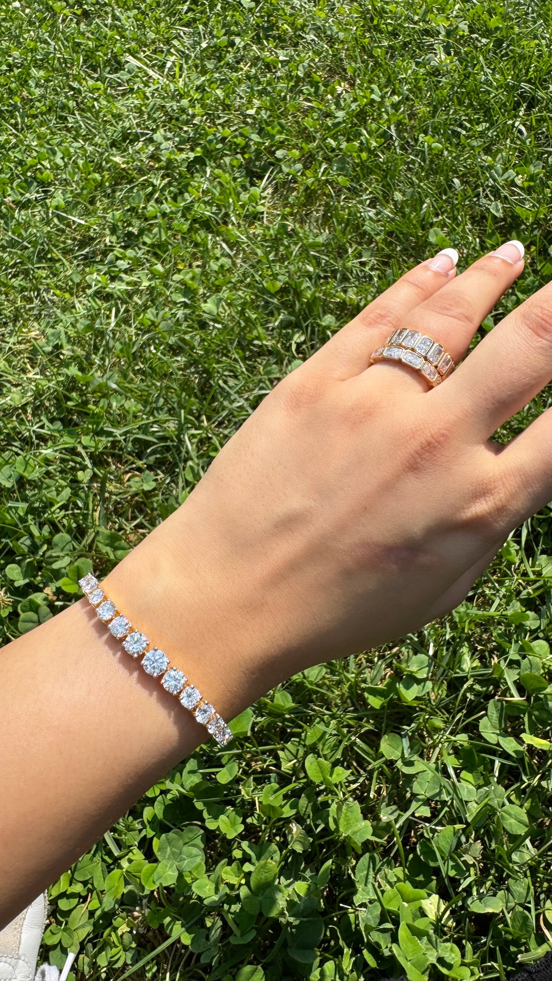 Graduated Diamond Tennis Bracelet