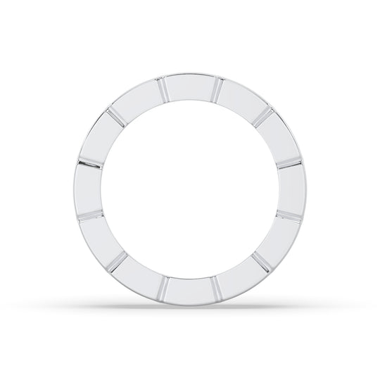 East-West bezel set emerald cut