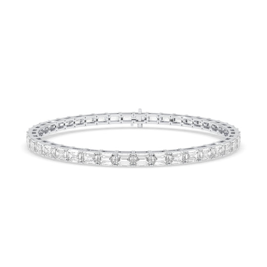Emerald East-West Tennis Bracelet