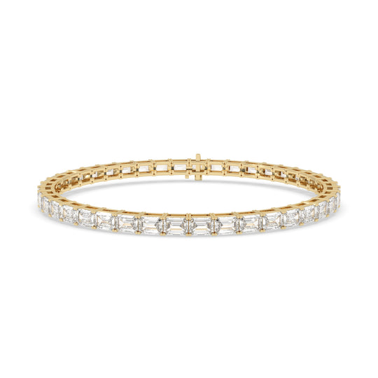 Emerald East-West Tennis Bracelet
