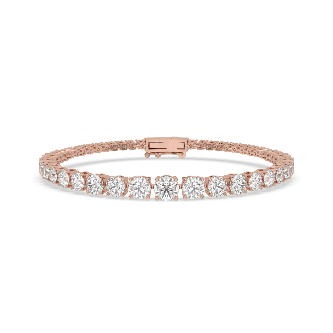 Graduated Diamond Tennis Bracelet