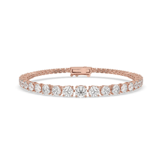 Graduated Diamond Tennis Bracelet