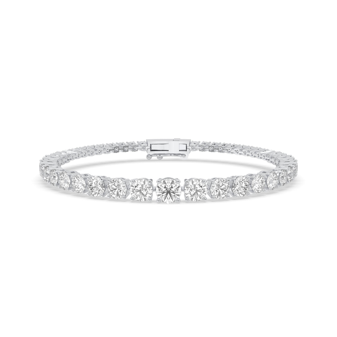 Graduated Diamond Tennis Bracelet