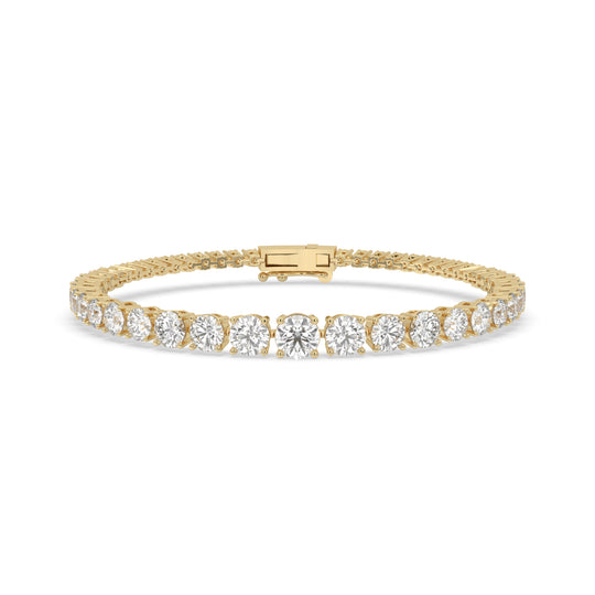 Graduated Diamond Tennis Bracelet