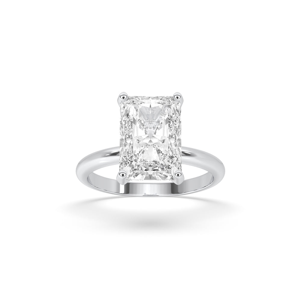 Radiant Cut Engagement Ring