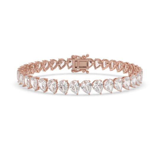 Pear Tennis Bracelet
