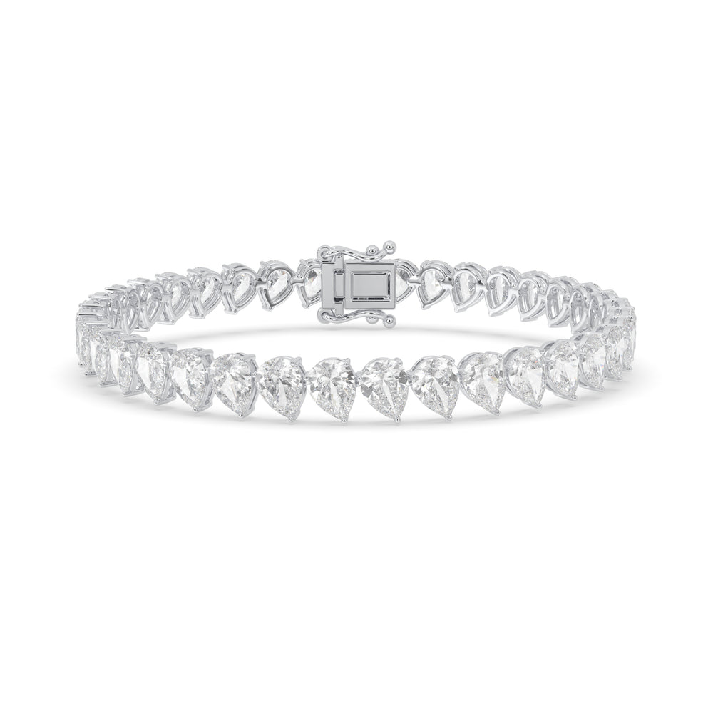 Pear Tennis Bracelet
