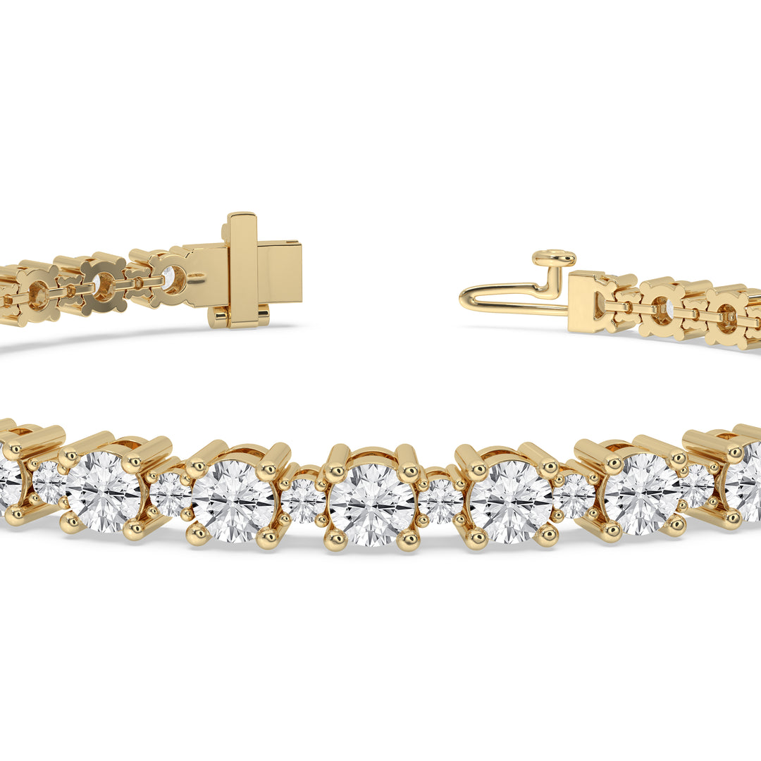 Bracelet - Alternating Round Big & Small