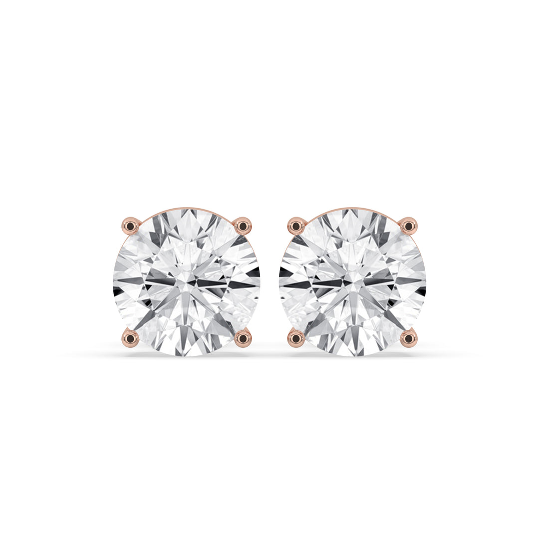Classic Round Basket-Set Stud Earrings