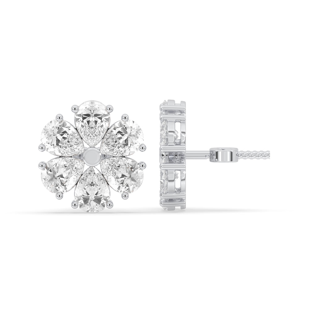 Earring Cluster Flower Set