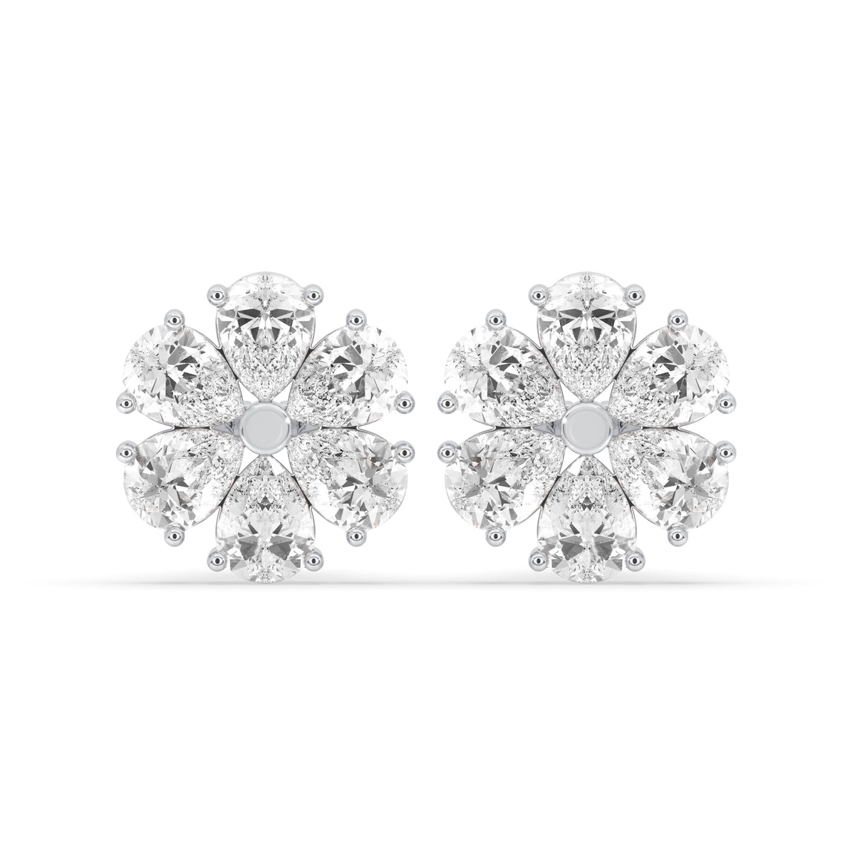 Earring Cluster Flower Set