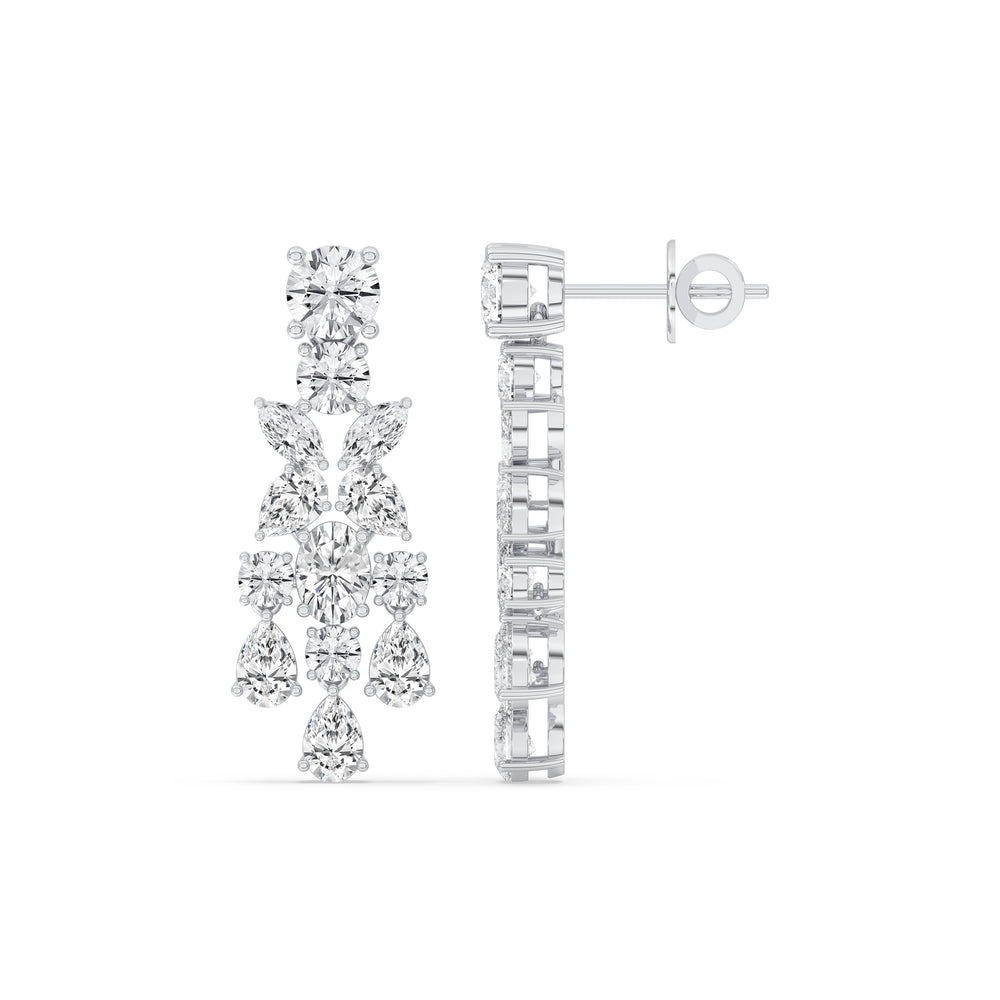Mixed Fancy Chandelier Earrings