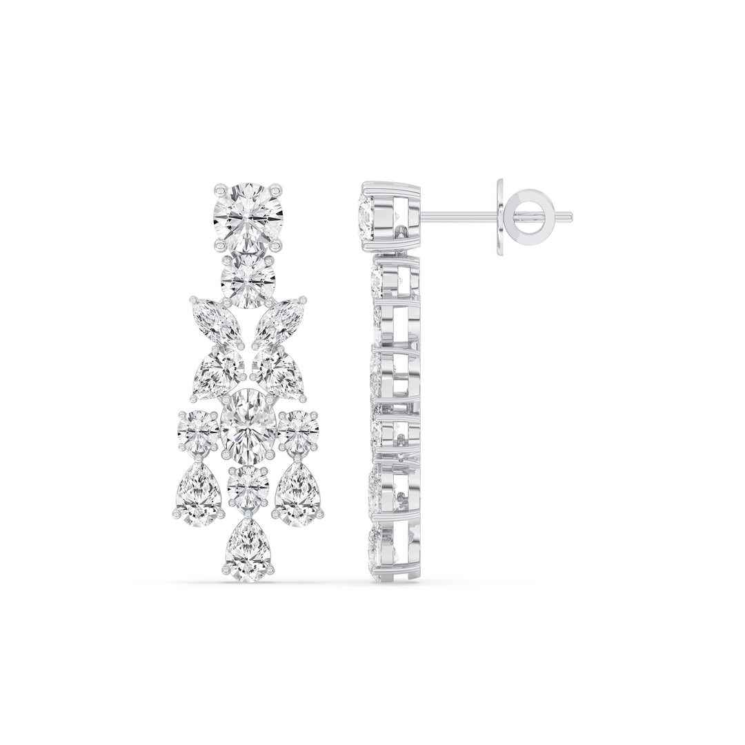 Mixed Fancy Chandelier Earrings