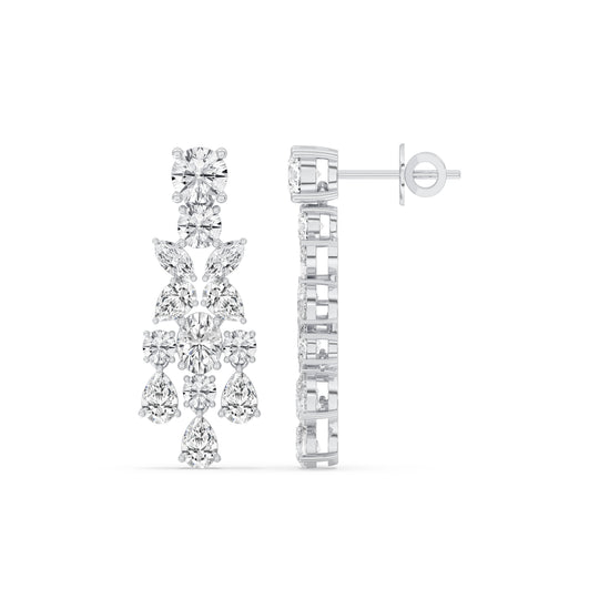 Mixed Fancy Chandelier Earrings