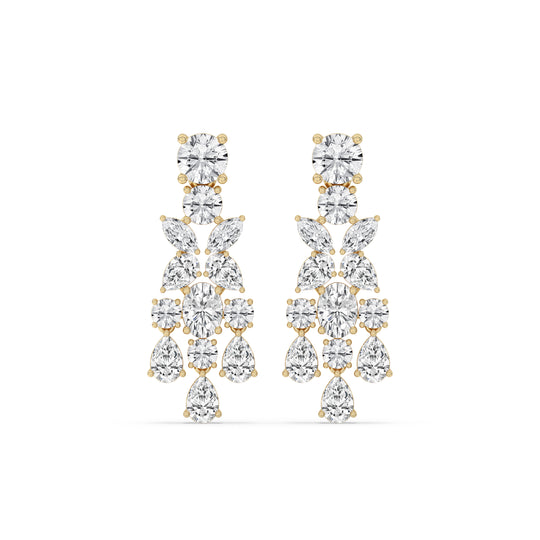 Mixed Fancy Chandelier Earrings