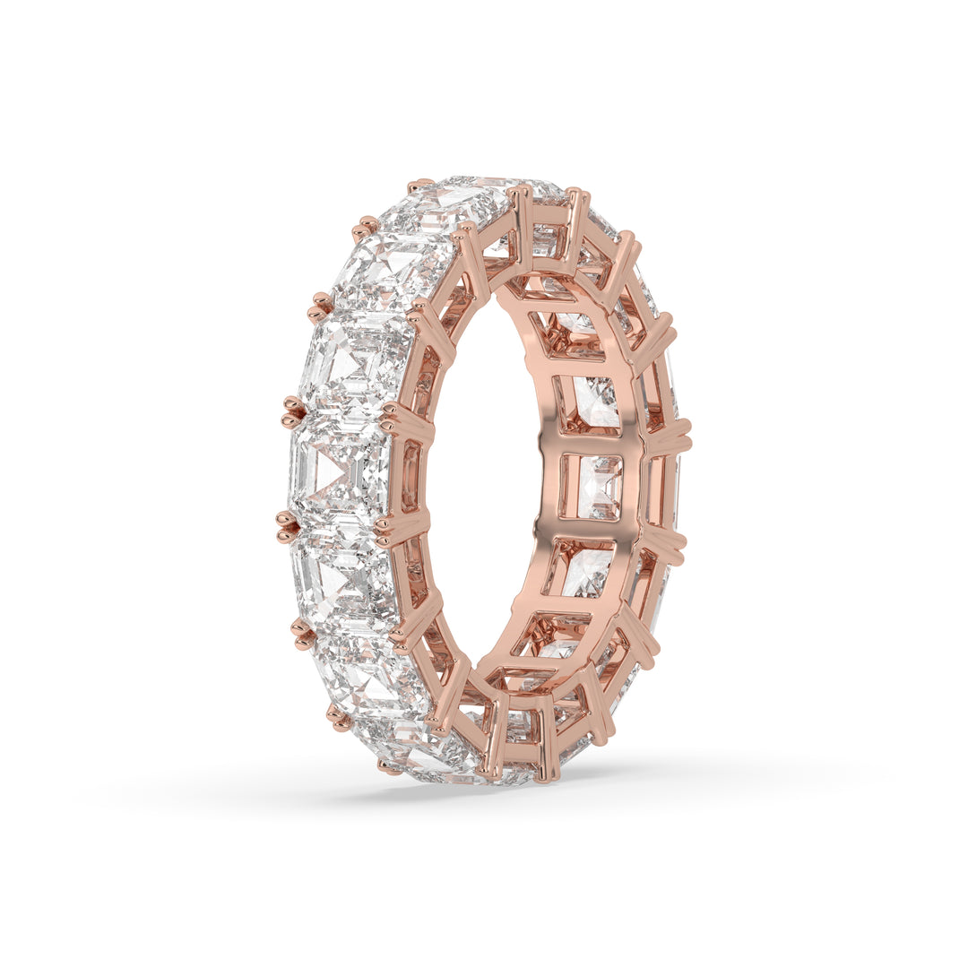 Asscher Eternity Ring