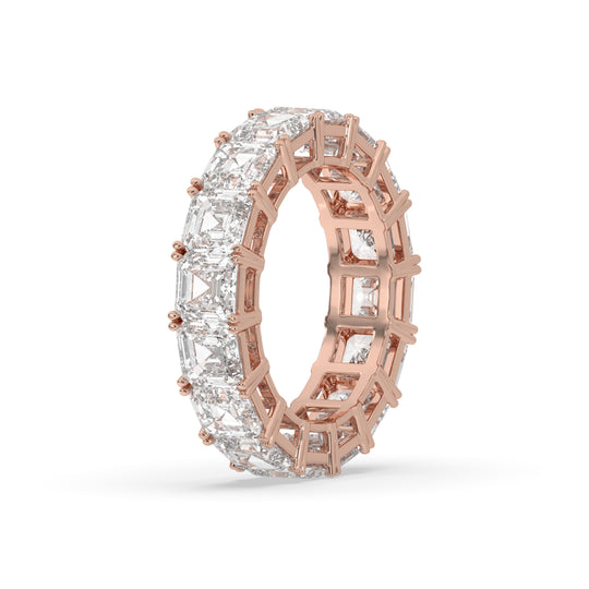 Asscher Eternity Ring