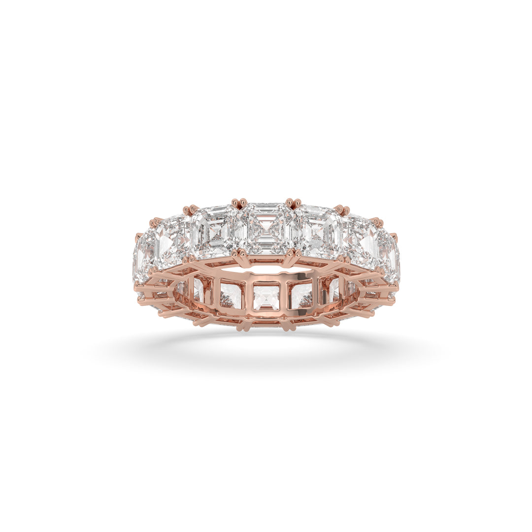Asscher Eternity Ring