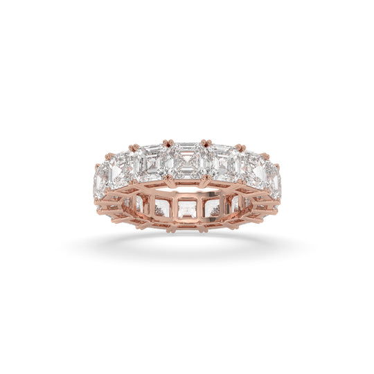 Asscher Eternity Ring