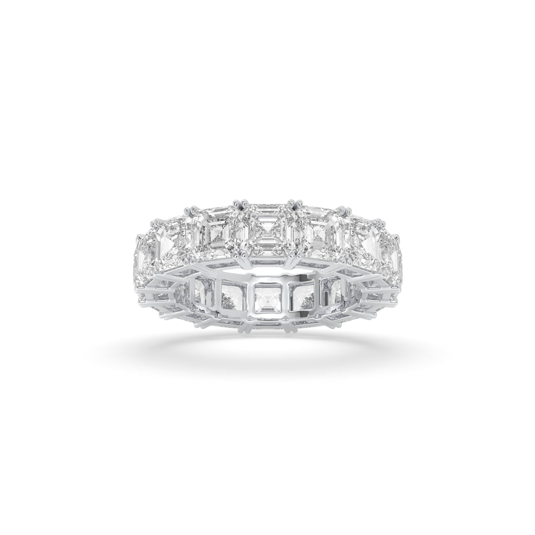 Asscher Eternity Ring