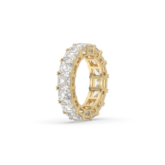 Asscher Eternity Ring