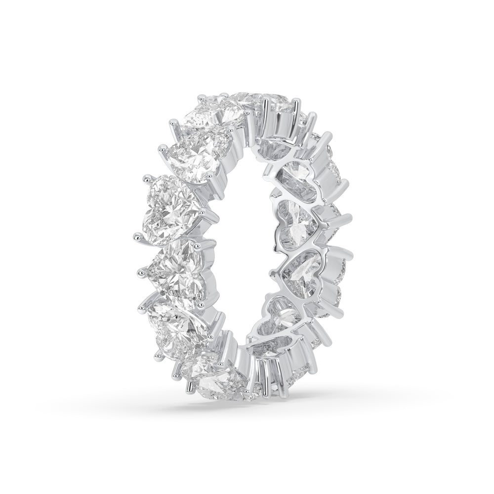 Alternating Heart Eternity Band