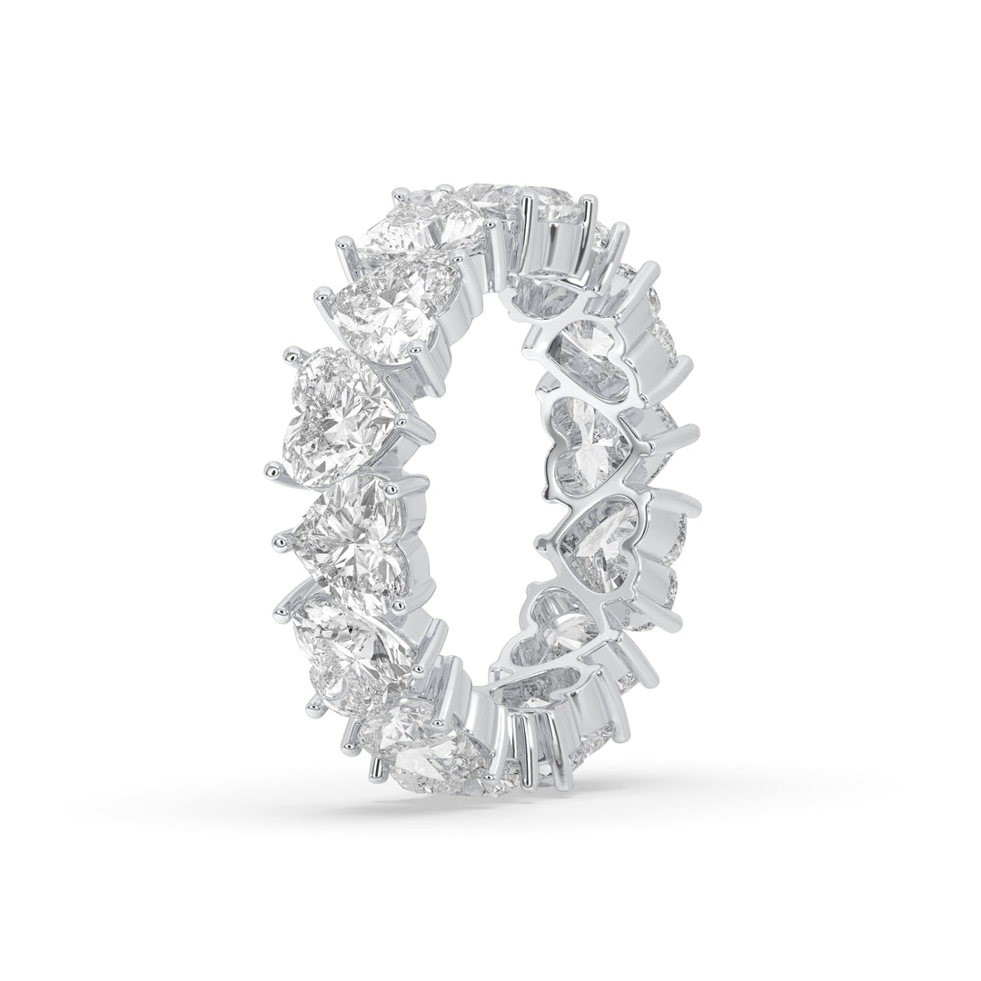 Alternating Heart Eternity Band