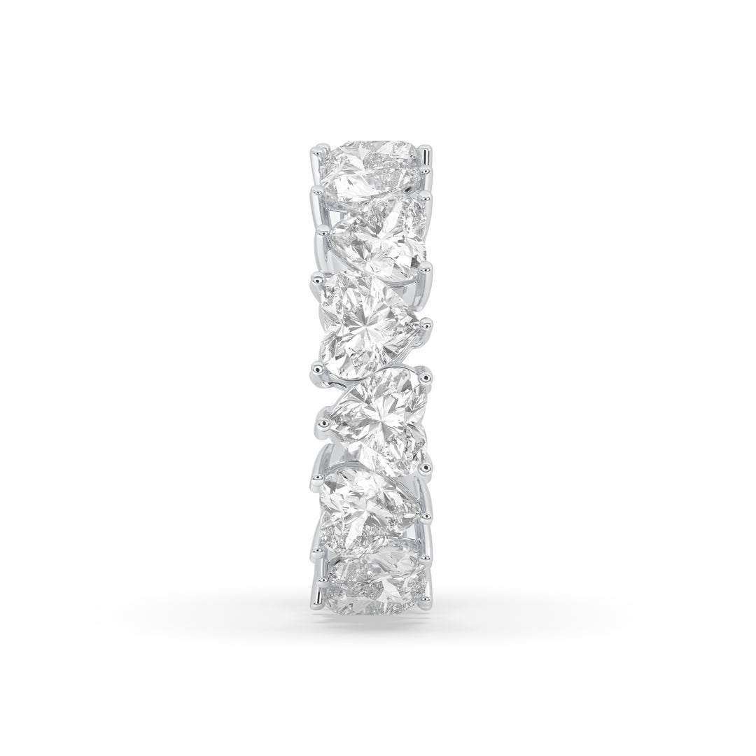 Alternating Heart Eternity Band
