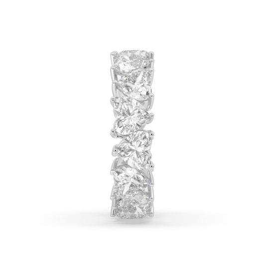 Alternating Heart Eternity Band