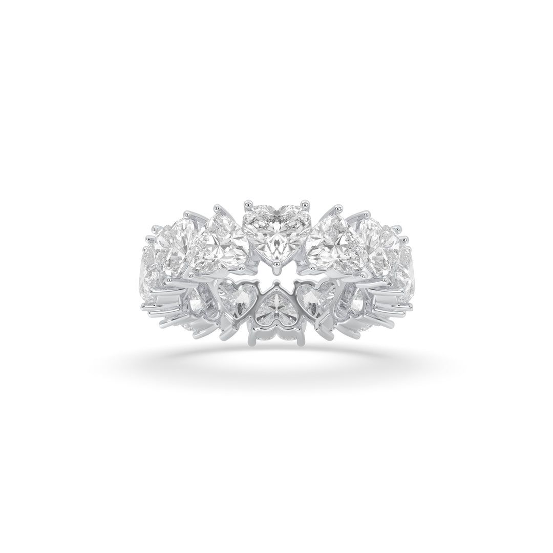 Alternating Heart Eternity Band