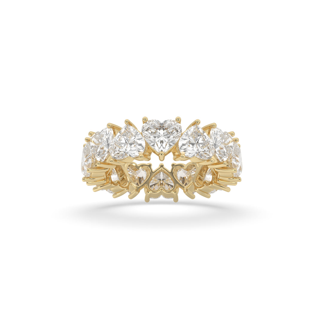 Alternating Heart Eternity Band
