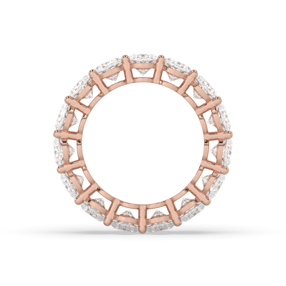 Oval Eternity Band