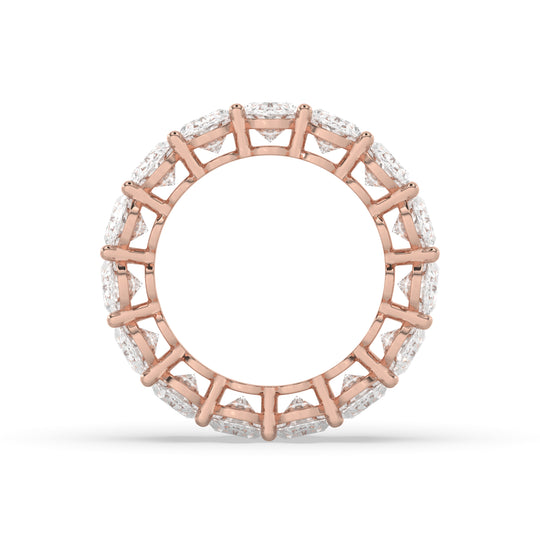 Oval Eternity Band