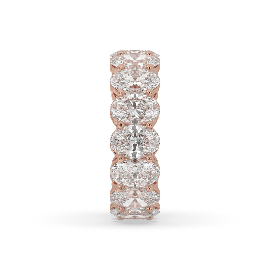 Oval Eternity Band