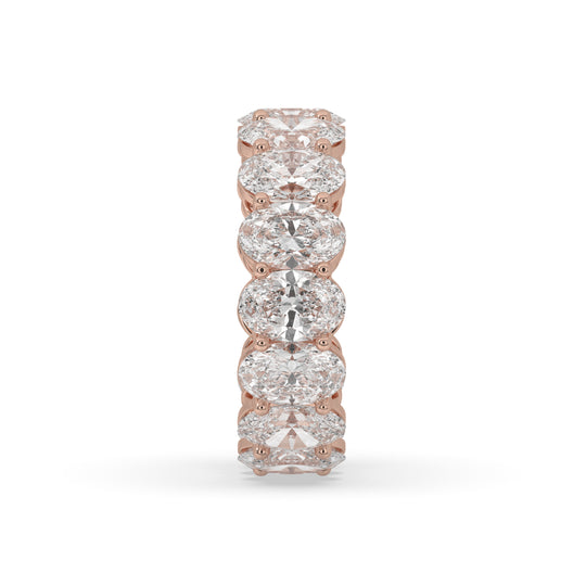 Oval Eternity Band
