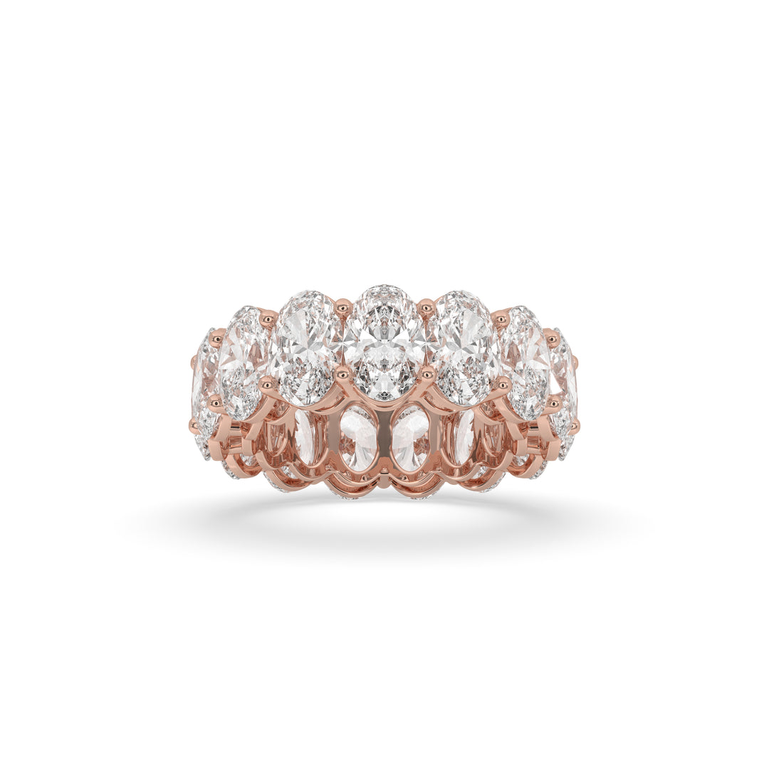 Oval Eternity Band