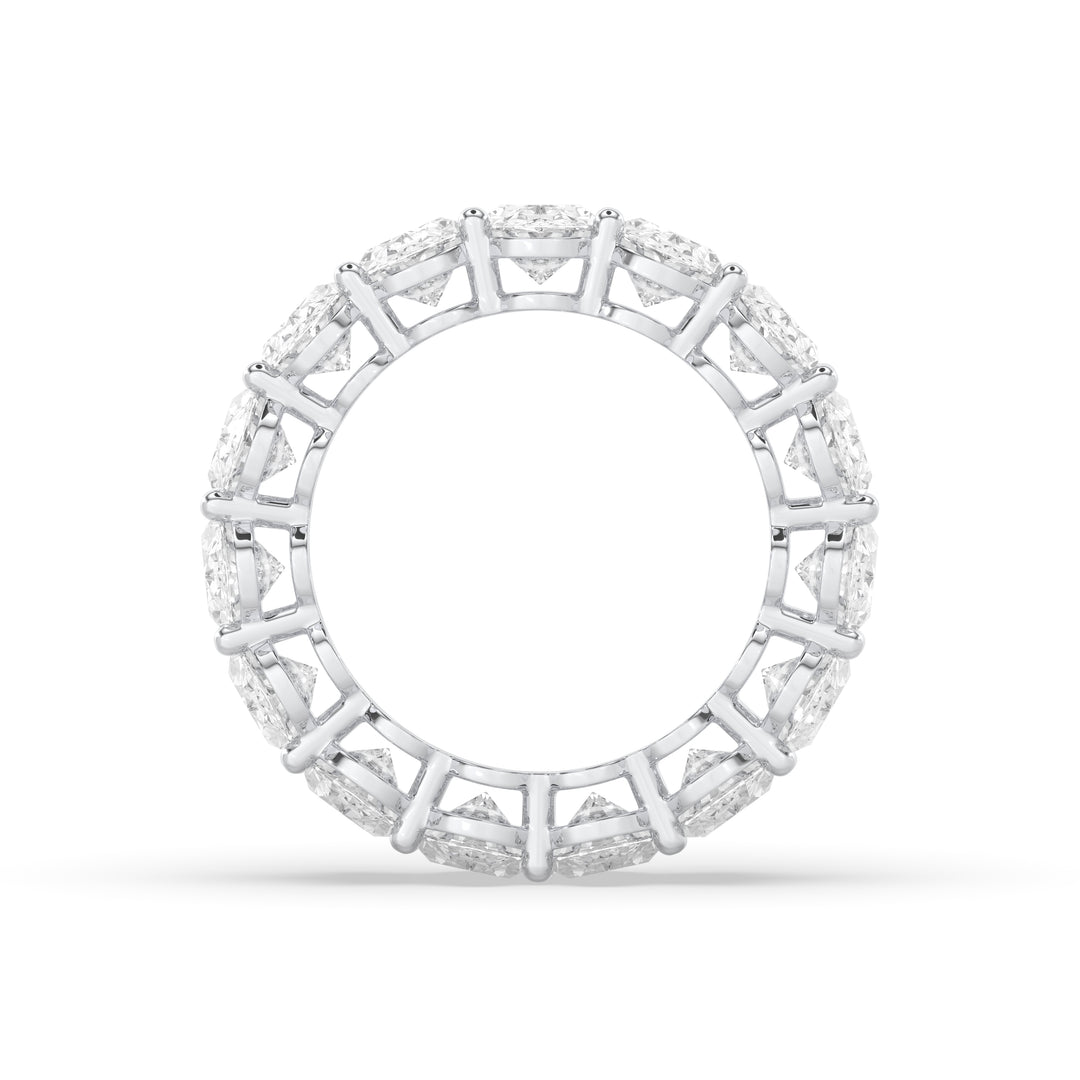 Oval Eternity Band