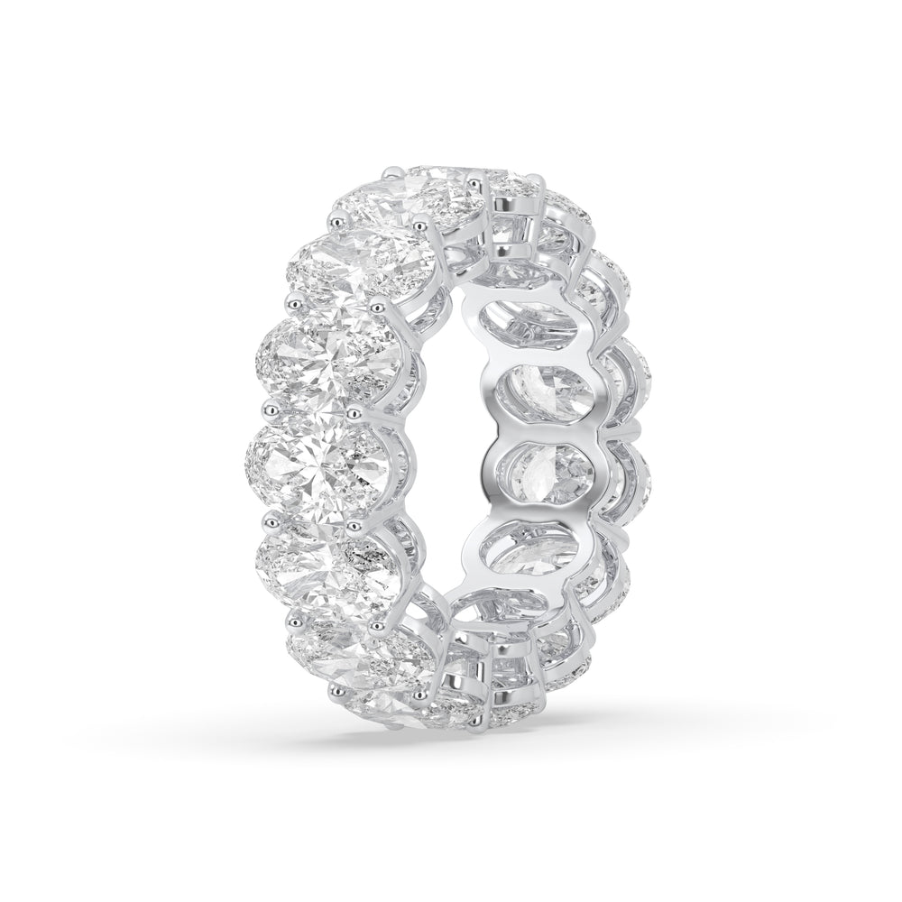Oval Eternity Band