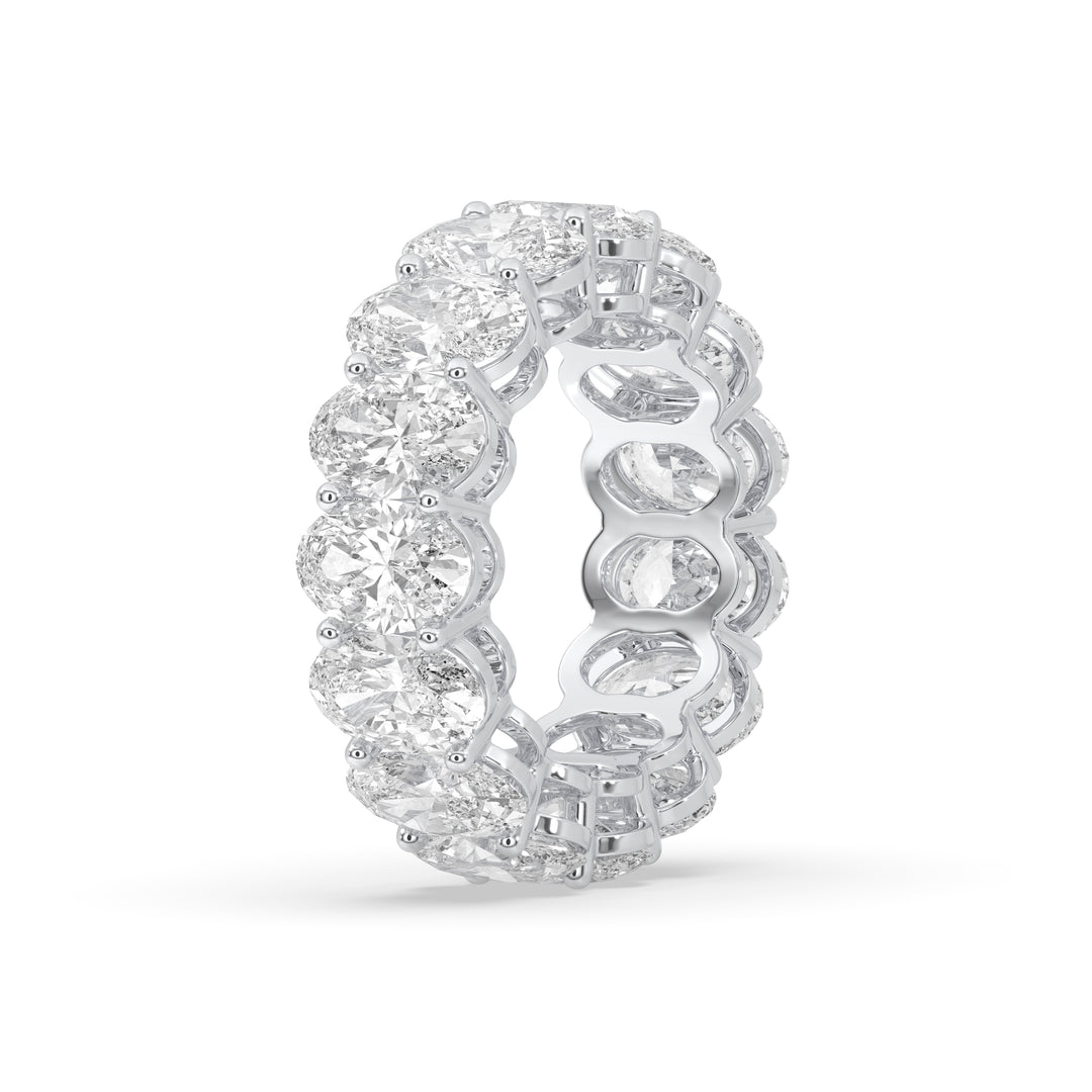 Oval Eternity Band
