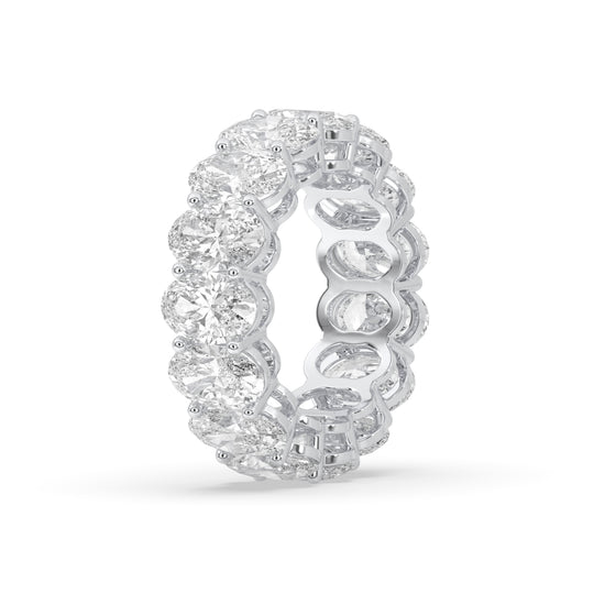 Oval Eternity Band