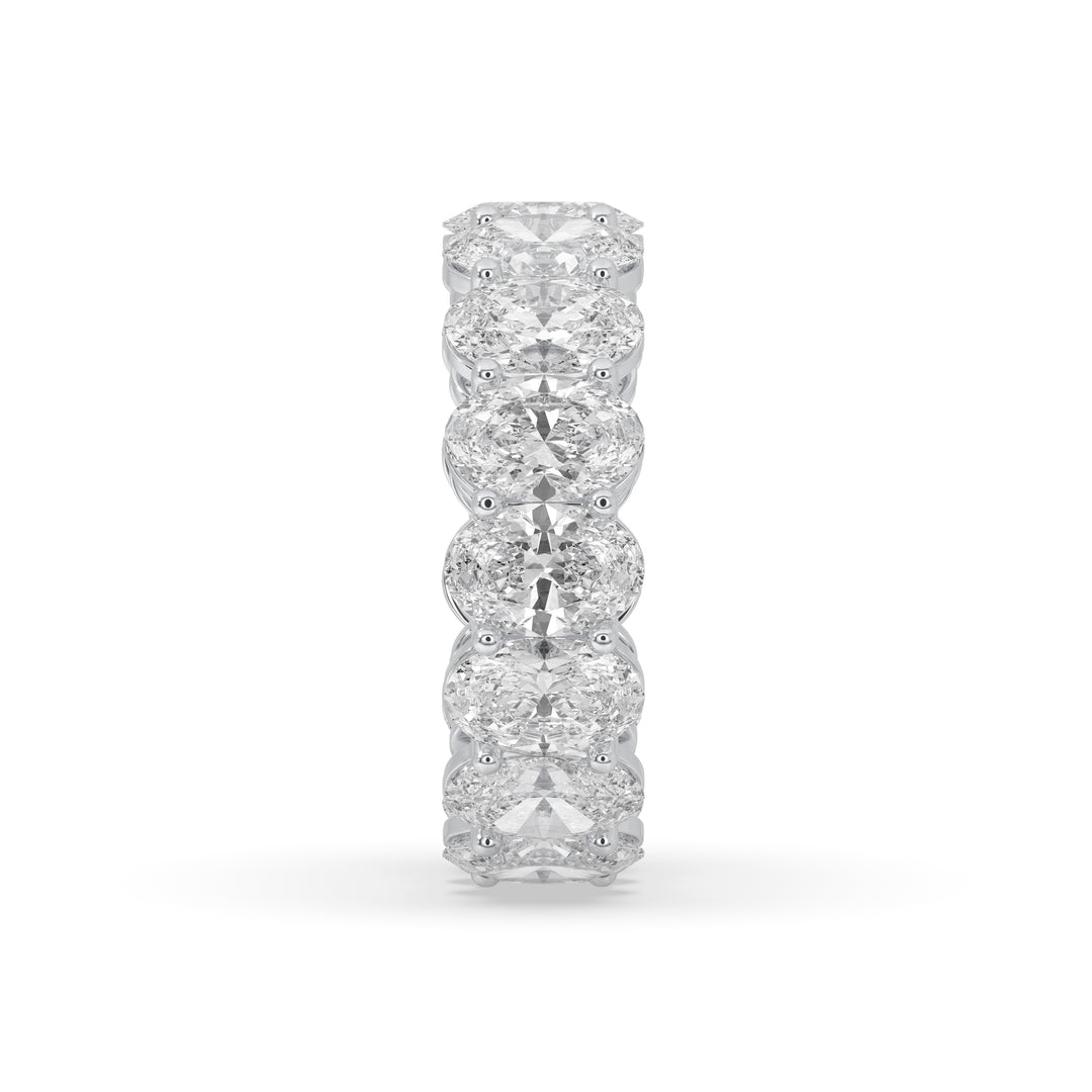 Oval Eternity Band