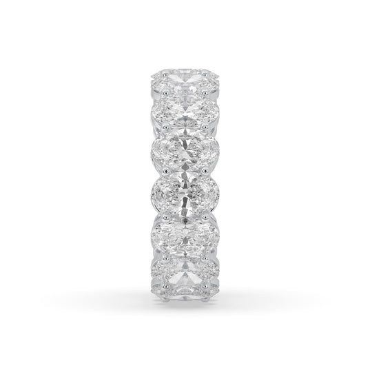 Oval Eternity Band