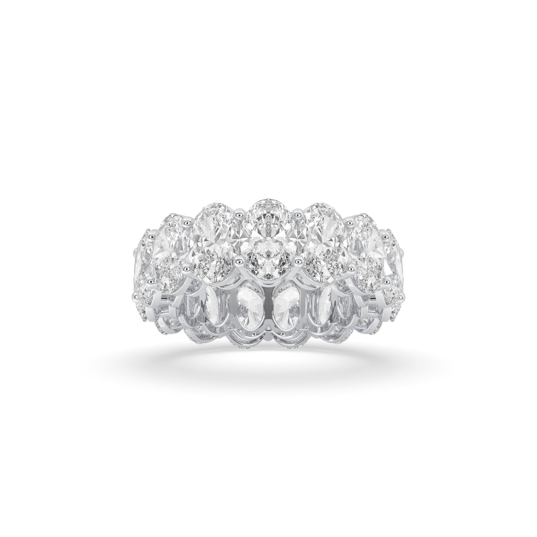 Oval Eternity Band