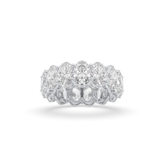 Oval Eternity Band