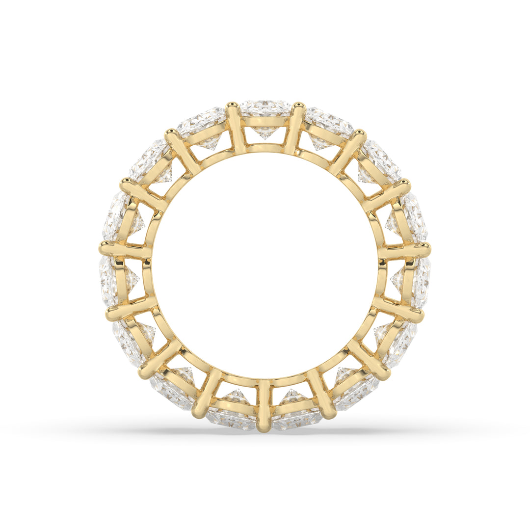 Oval Eternity Band