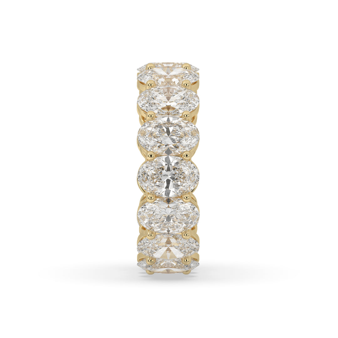 Oval Eternity Band