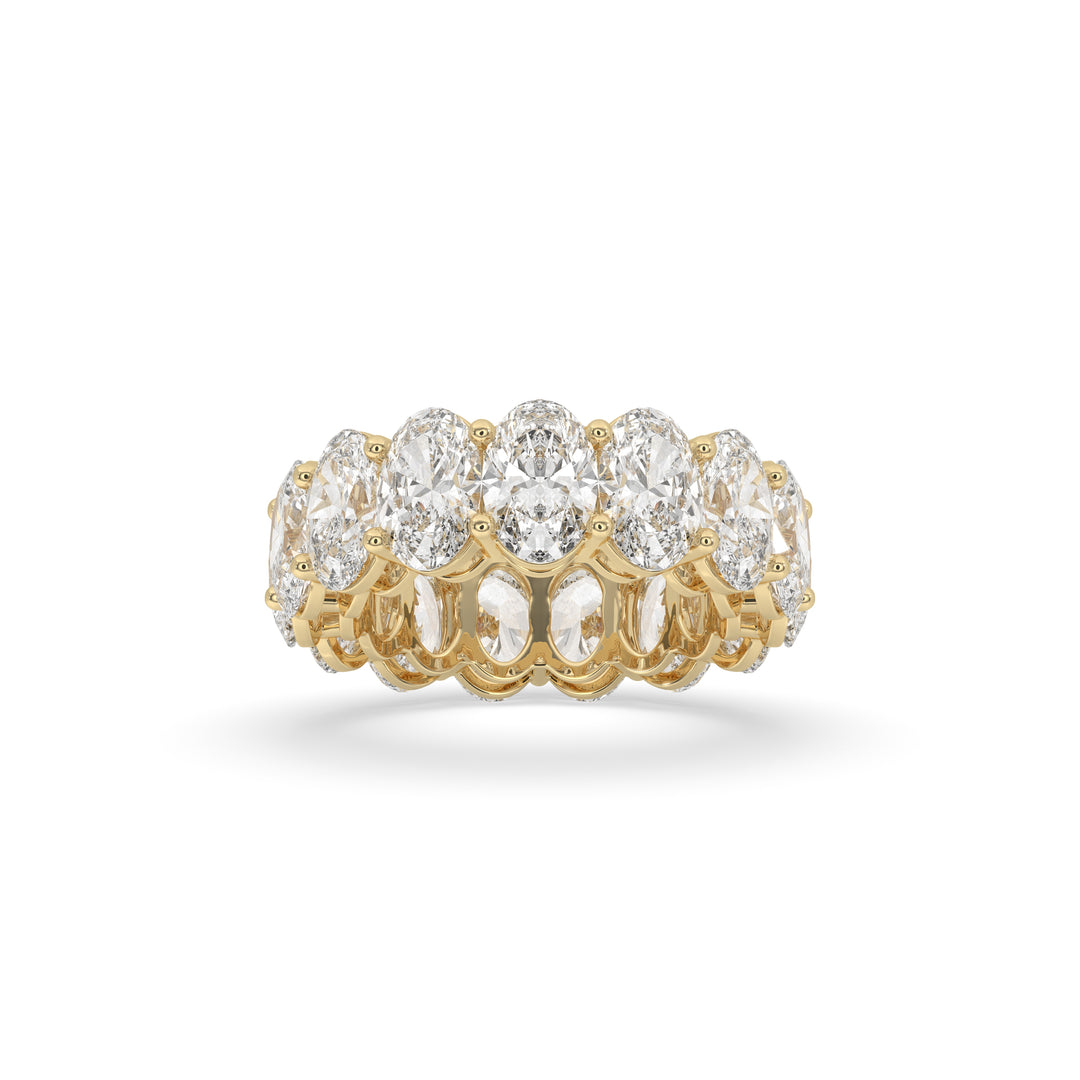 Oval Eternity Band