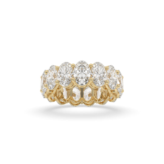 Oval Eternity Band