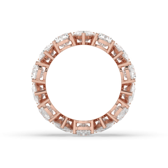 North-South Pear Eternity Band